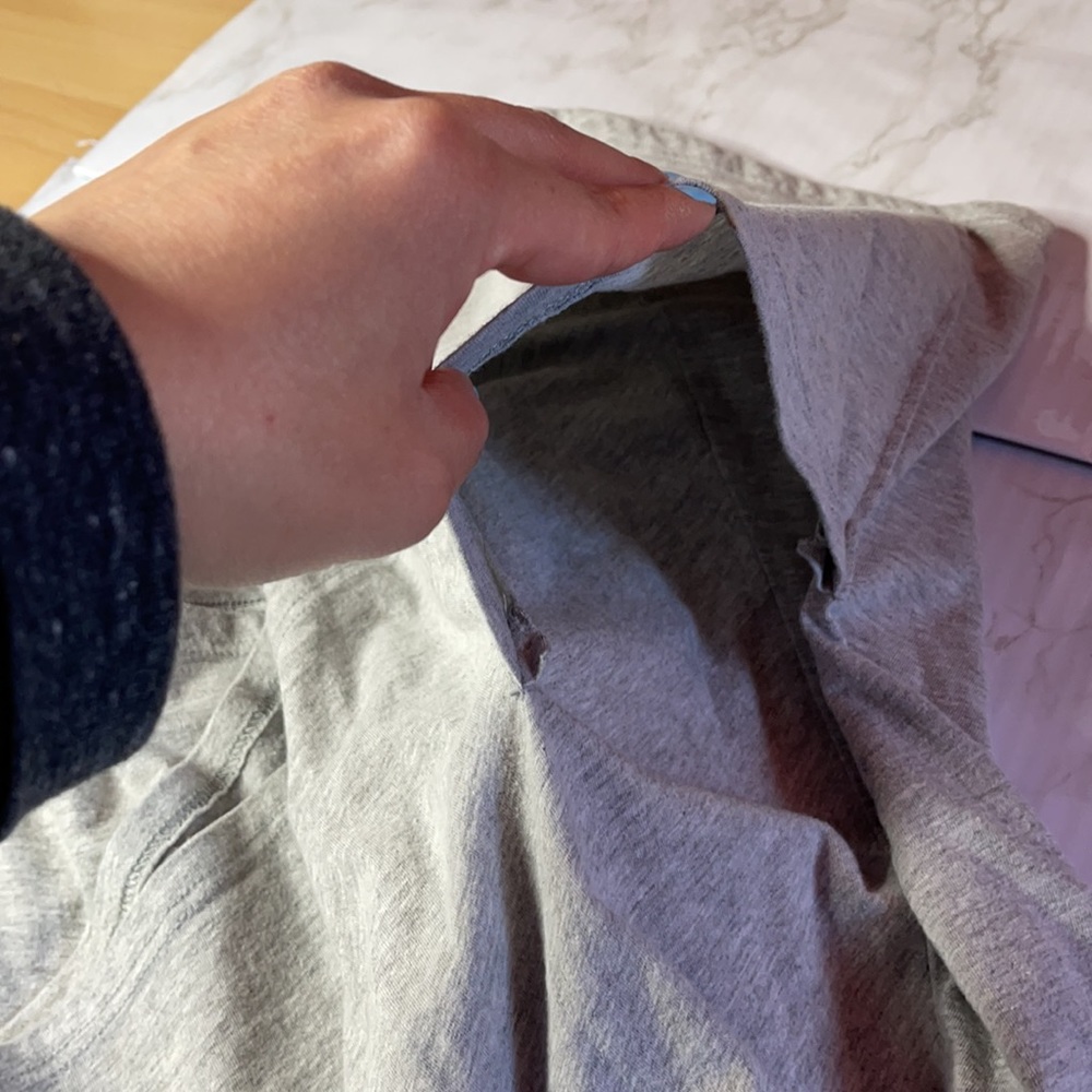 Lengthy Racerback Tank With Side Pockets - Picture 8 of 12
